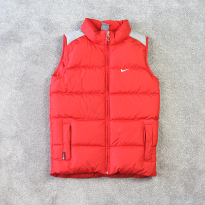 RARE Vintage 00s Nike Gilet Red - (S)