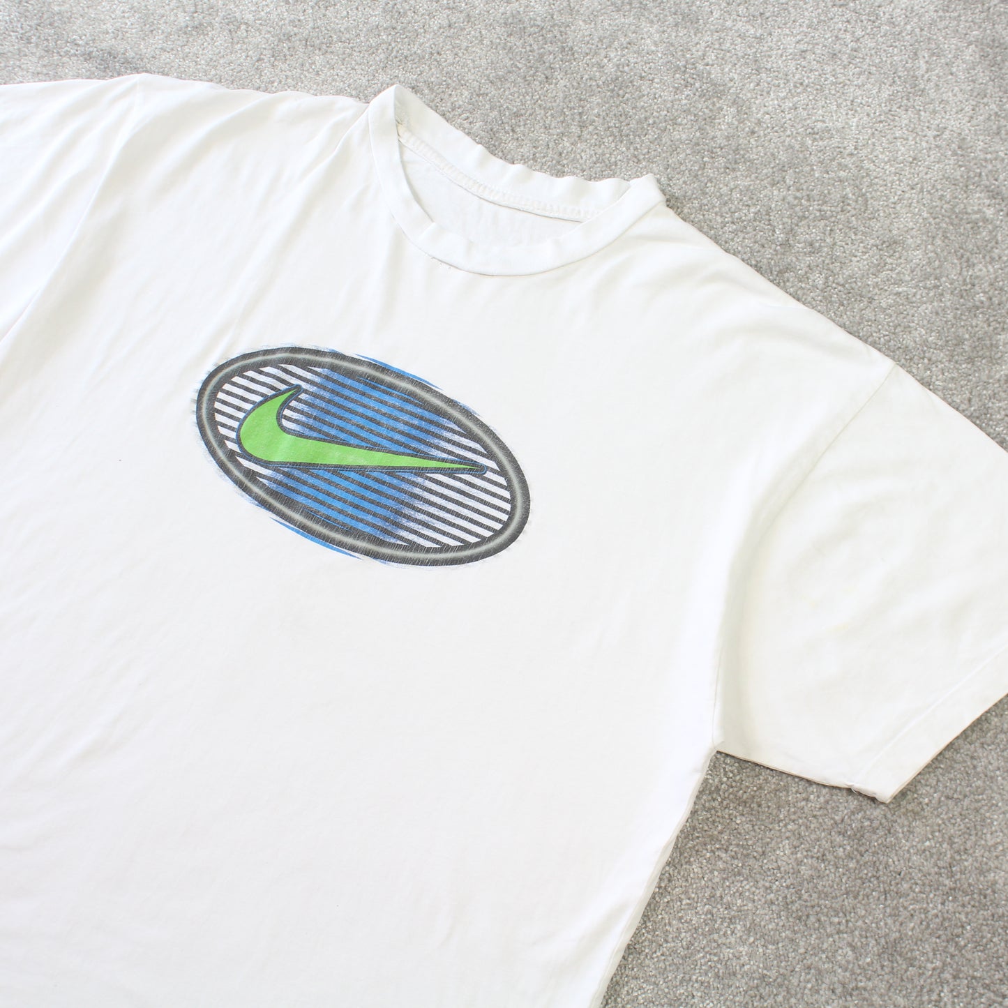 RARE Vintage 1990s Nike T-Shirt White - (L)