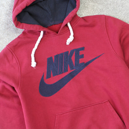 Nike Hoodie Burgundy - (XS)