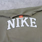 RARE Vintage 00s Nike Spell Out Sweatshirt Green - (XL)