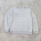 Vintage 00s Nike Spell Out Sweatshirt Grey - (M)