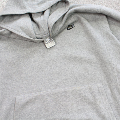 Vintage 00s Nike Hoodie Grey - (S)