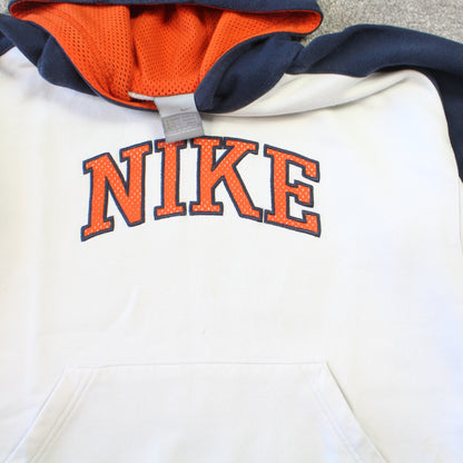 00s Nike Spell Out Hoodie White - (S)