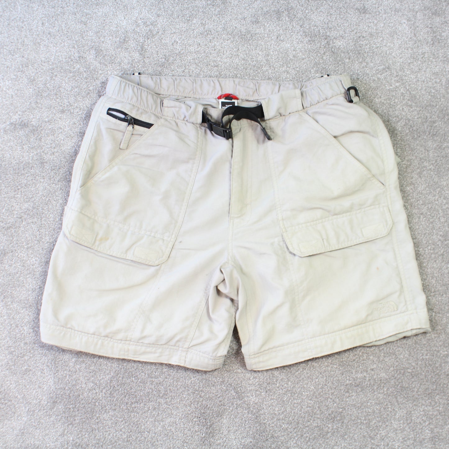 RARE Vintage Baggy The North Face Cargos Beige - (L)