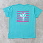 SUPER RARE Vintage 1980s Nike T-Shirt Teal - (M)