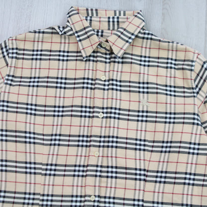 Burberry Nova Check Long Sleeve Shirt - (S)