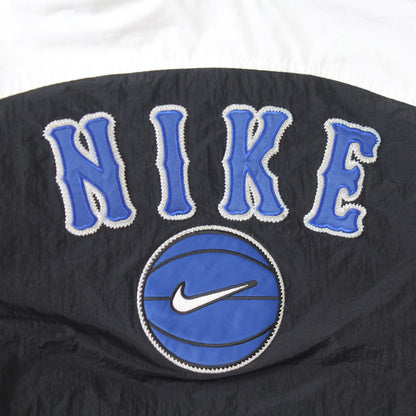 Vintage 1990s Nike Padded Spell Out Jacket Black - (L)