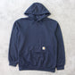 Navy Carhartt Hoodie - (M)