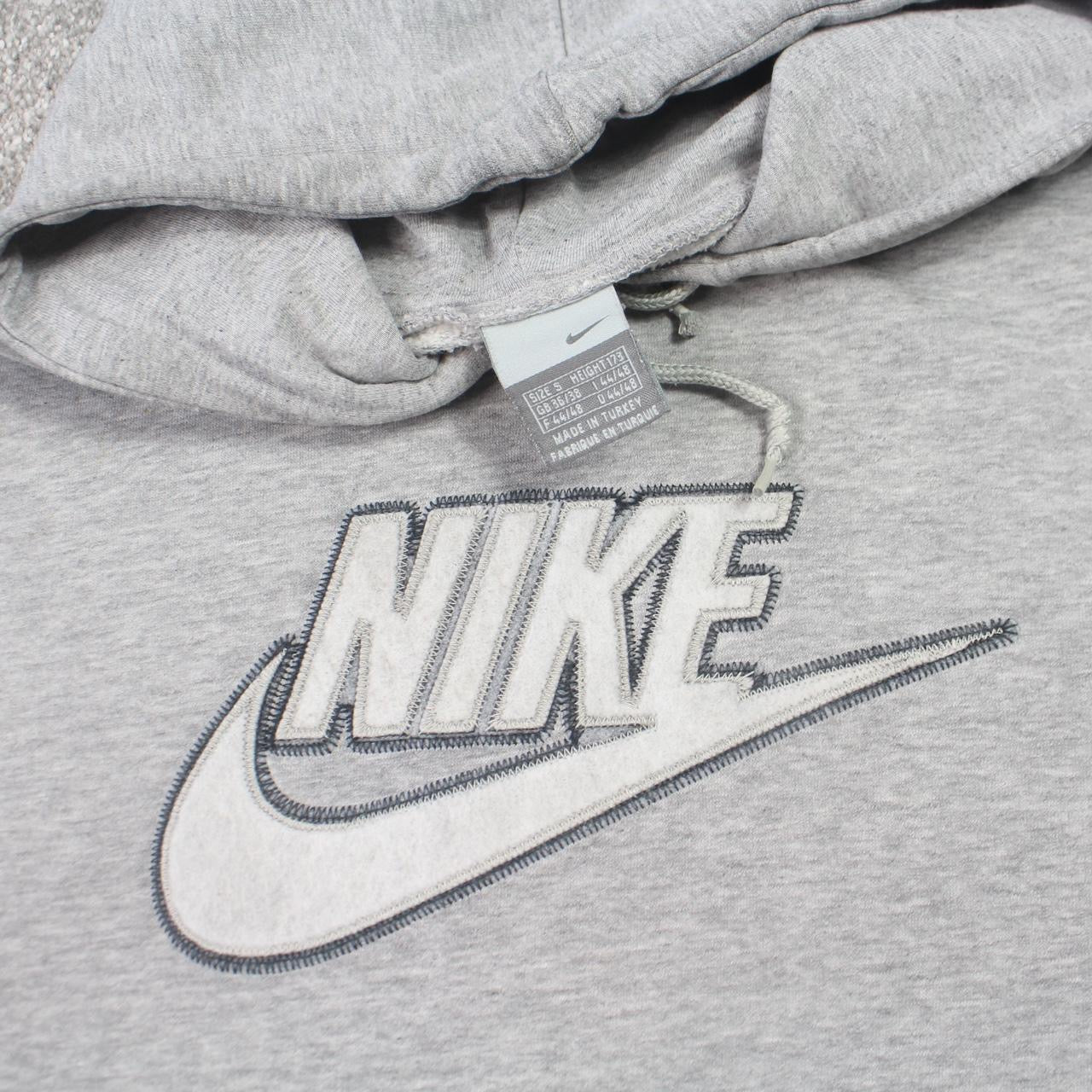 Vintage 00s Nike Hoodie Grey - (S)