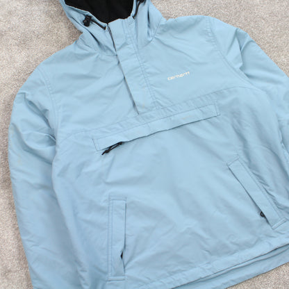 Carhartt Pullover Hooded Jacket Baby Blue - (S)