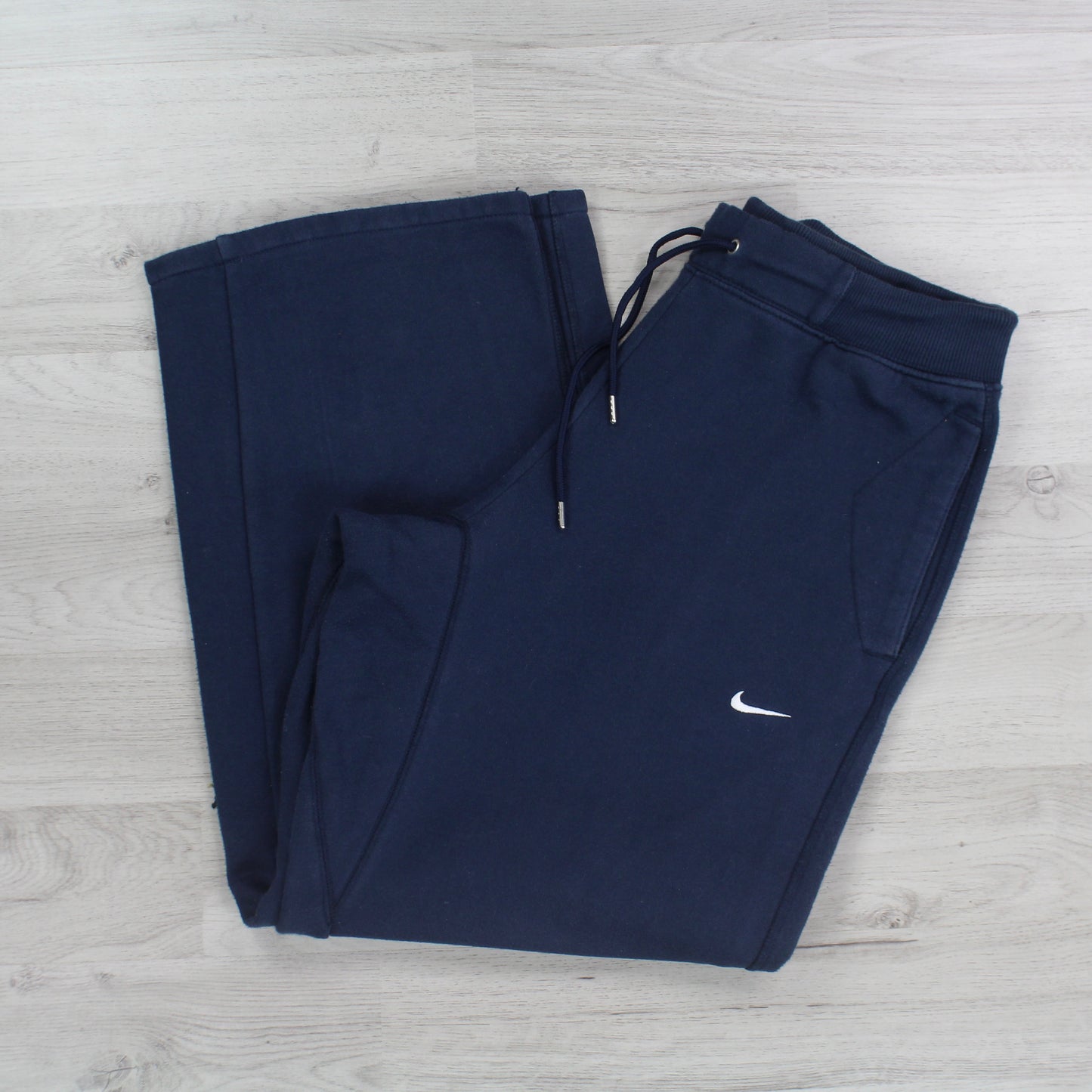 Vintage 00s Baggy Nike Joggers Navy - (M)