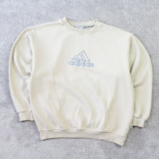 RARE Vintage 1990s Adidas Sweatshirt - (XS)