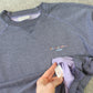 Vintage 1990s Adidas Sweatshirt Purple - (M)