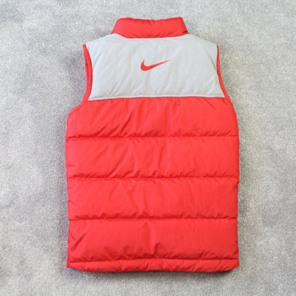 RARE Vintage 00s Nike Gilet Red - (S)