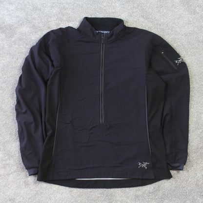 RARE Arcteryx Zip Jacket Black - (S)