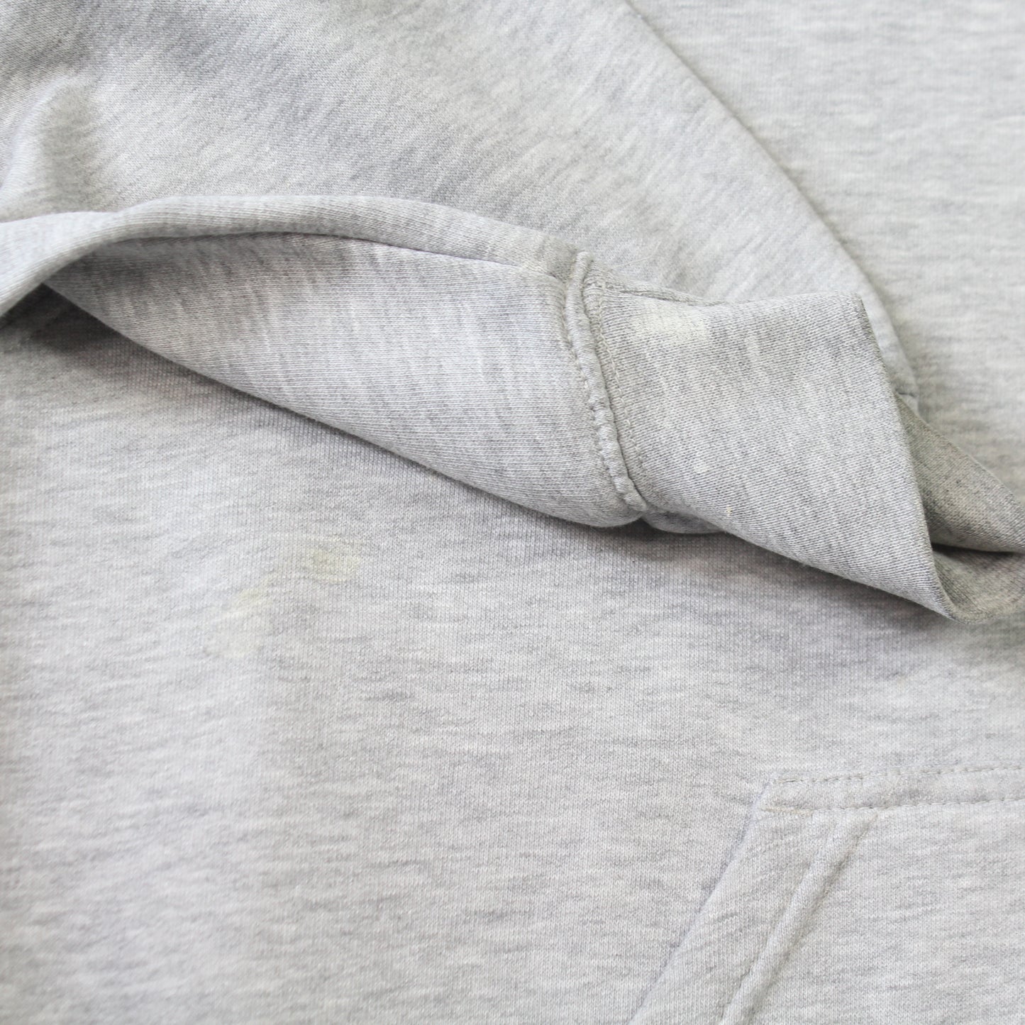 Vintage 00s Nike Swoosh Hoodie Grey - (L)