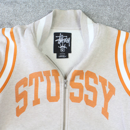 RARE Stüssy 00s Varsity Jacket Beige - (S)