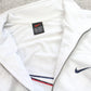 RARE Vintage 1990s Nike Track Jacket White - (XL)