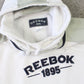 Vintage 1990s Reebok Hoodie White - (L)