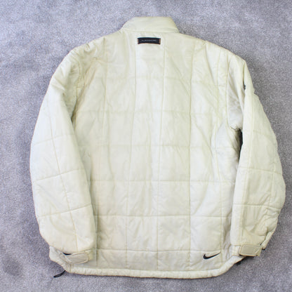 RARE Vintage 1990s Nike ACG Puffer Jacket Cream - (XL)