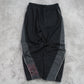 RARE Vintage 00s Nike Baggy Track Pants Black - (L)