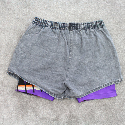 SUPER RARE Vintage Nike Challenge Shorts Grey - (L)