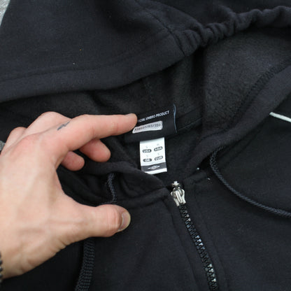 Vintage Umbro Zip Up Hoodie Black - (S)