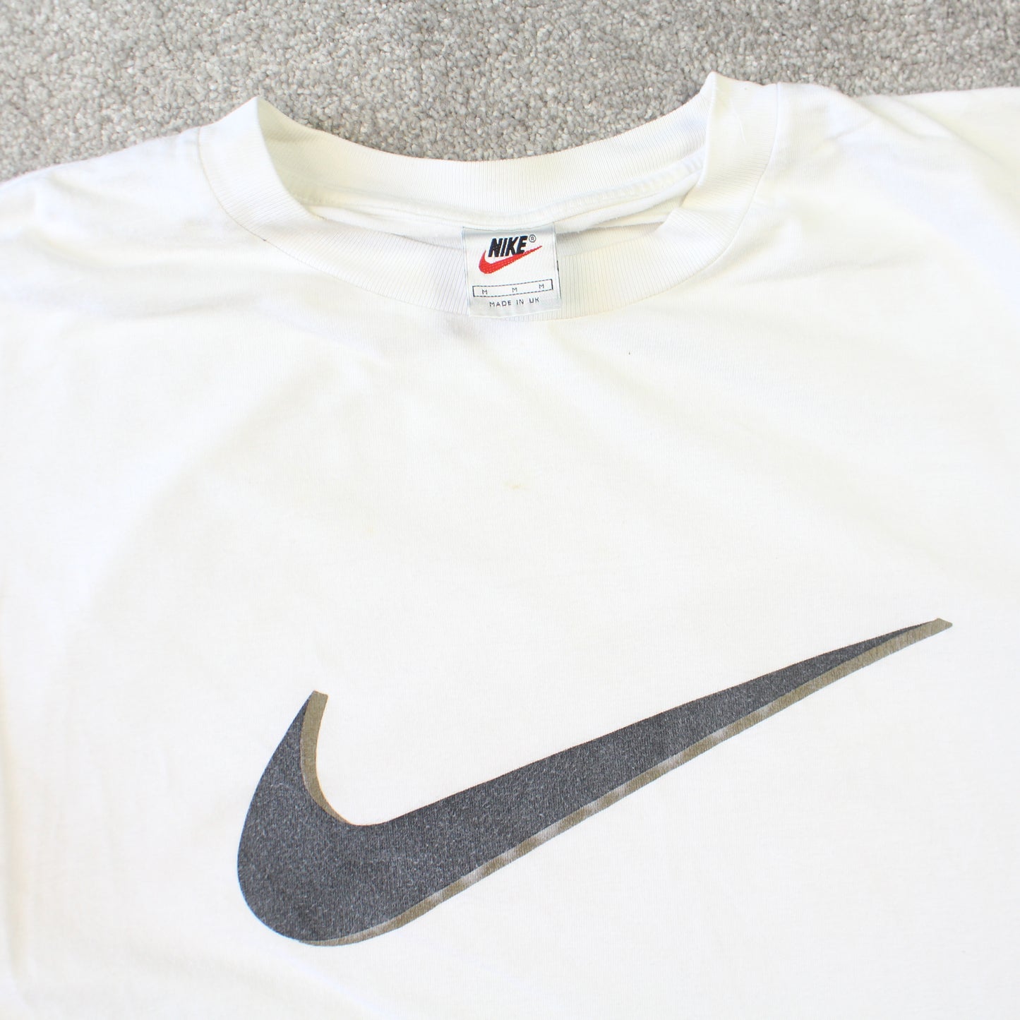 RARE 1990s Nike Swoosh T-Shirt - (S)