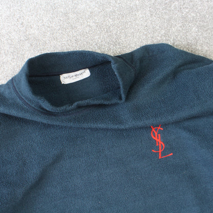 RARE Vintage YSL Mock Fleece - (L)