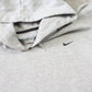 Vintage 00s Nike Swoosh Hoodie Grey - (L)