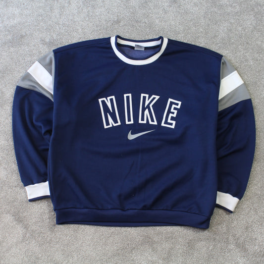 SUPER RARE Vintage 1990s Nike Spell Out Sweatshirt
