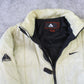 RARE Vintage 1990s Nike ACG Puffer Jacket Cream - (XL)