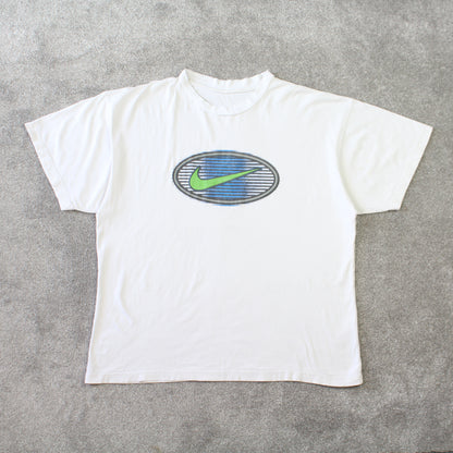 RARE Vintage 1990s Nike T-Shirt White - (L)