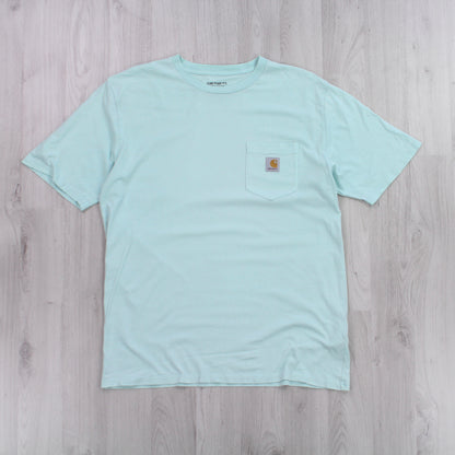 Carhartt Pocket T-Shirt Blaugrün - (M)