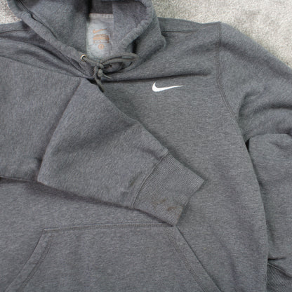 Vintage 00s Nike Swoosh Hoodie Grey - (S)