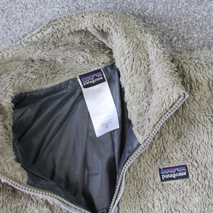 Vintage Patagonia Zip Up Fleece Beige - (XS)