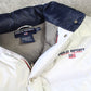 SUPER RARE Vintage 1990s Polo Sport Technical Puffer Jacket White - (M)