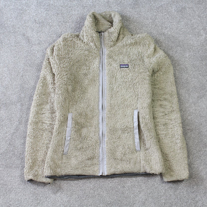 Vintage Patagonia Zip Up Fleece Beige - (XS)