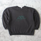 Vintage 1990s Rare Black Nike Sweatshirt - (Large)