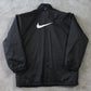Vintage 1990s Nike Padded Jacket Black - (XXL)