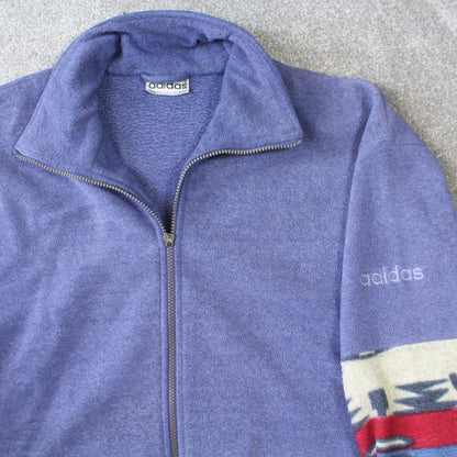 RARE 1990s Adidas Funky Aztec Fleece - (XL)