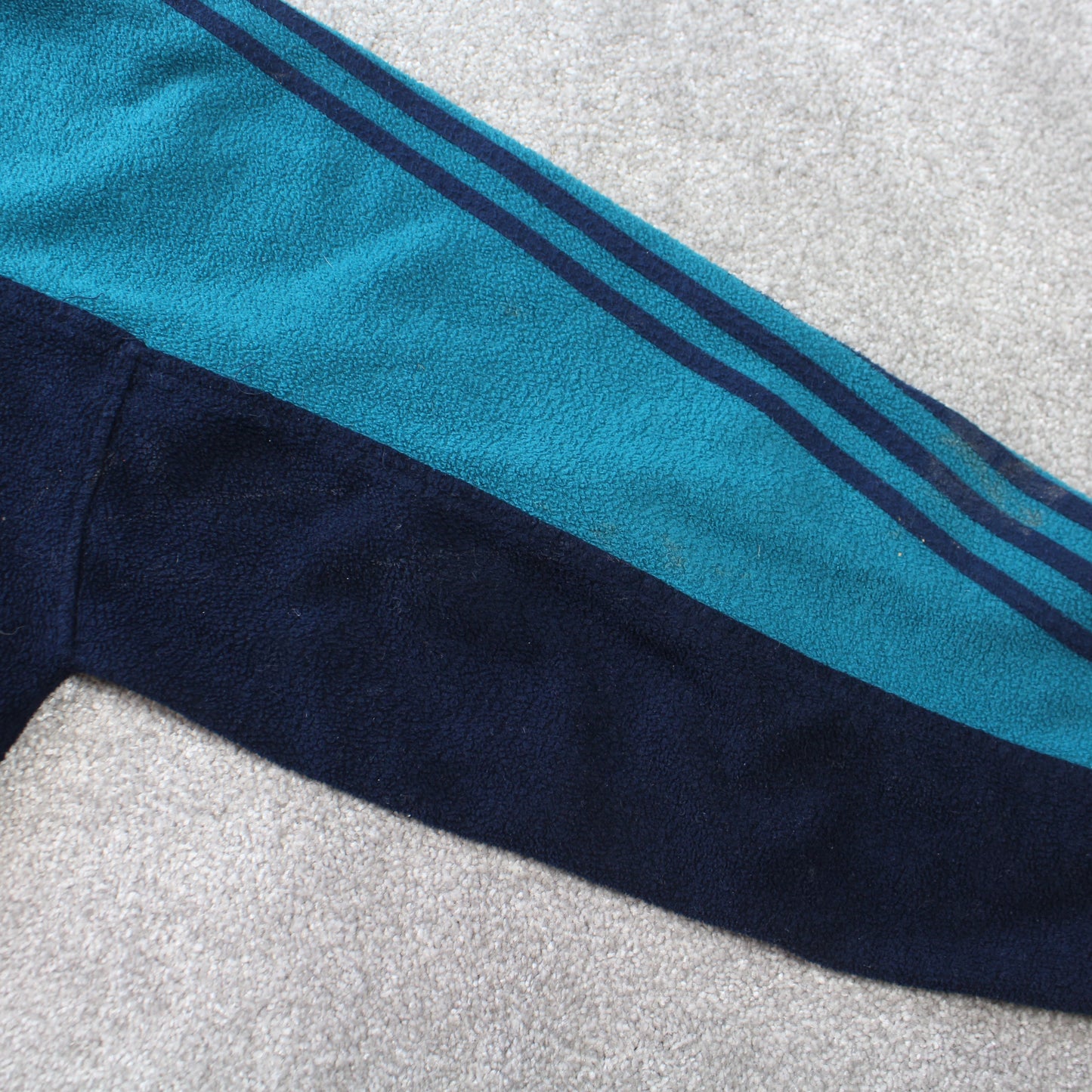 RARE Vintage Adidas Fleece Blue - (XL)