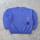 SUPER RARE Vintage 1990s Nike Sweatshirt Blue - (M)