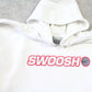RARE Vintage 00s Nike Swoosh Hoodie White - (L)