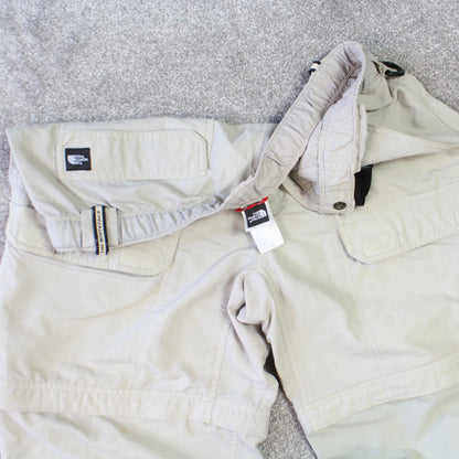 RARE Vintage Baggy The North Face Cargos Beige - (L)