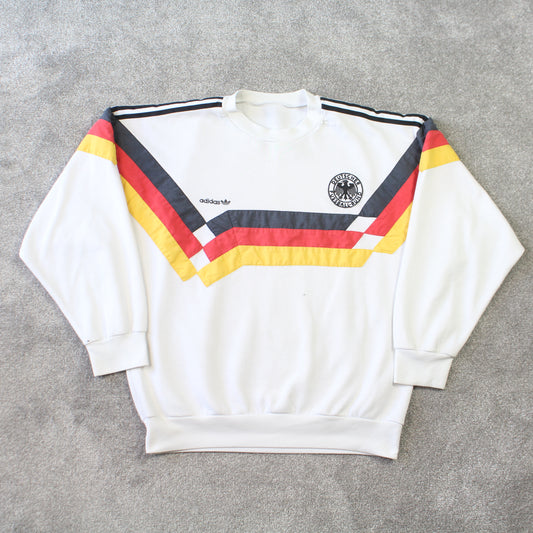 SUPER RARE 1996 Adidas Germany Sweatshirt - (M)