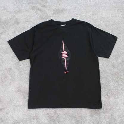 SUPER RARE Vintage 00s Nike T-Shirt Black - (S)