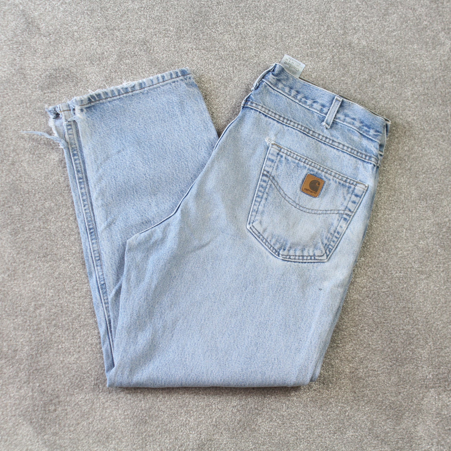 Vintage Carhartt Denim Jeans - (L)