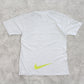 RARE Vintage 1990s Nike T-Shirt Grey - (S)