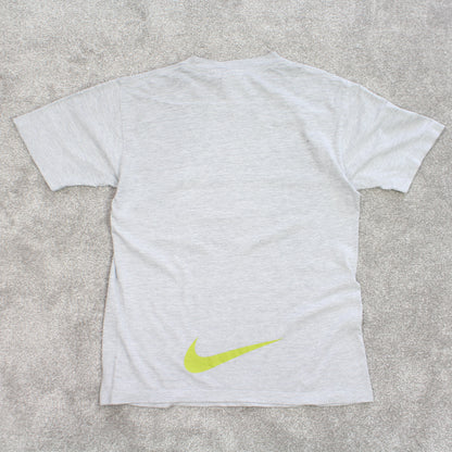 RARE 1990s Nike T-Shirt Grey - (S)